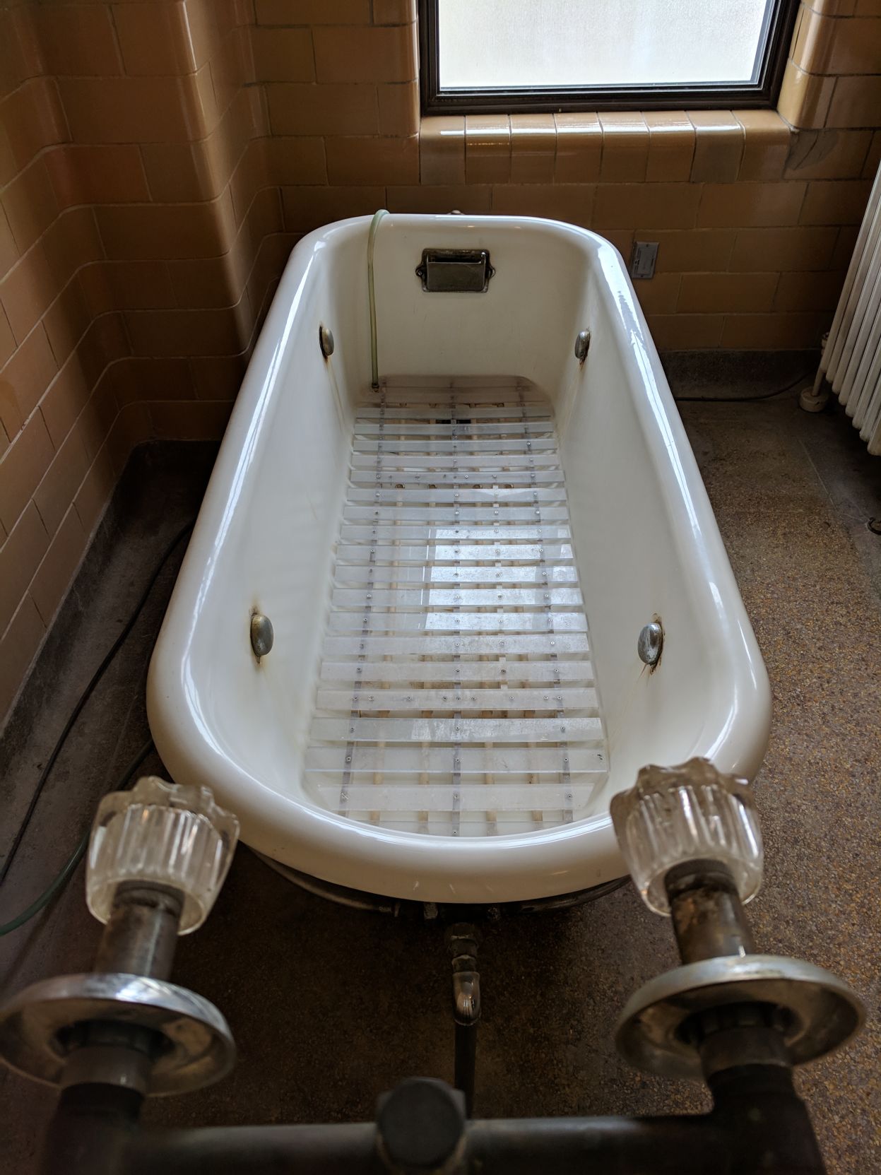 Hydrotherapy Bathtub in the Hall of Waters